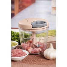 Baysa 5 Bıçaklı Ipli El Rondosu Manuel Doğrayıcı – Paslanmaz Çelik Bıçaklı Pratik Mutfak Rondo Doğrama Makinesi