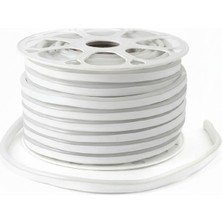 Kendal Elektrik KCL060 25 Metre Cob Şerit Neon 800 Lümen LED 220V Günışığı (IP65 Dış Mekan Uyumlu)