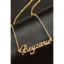 Tkçbj Beyzanur Isimli Kolye (Kişiye Özel) Tkçbj