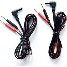 Özgürce Portatif Tens Cihazı Kablosu, 2 Uçlu, Yedek Set