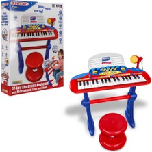 SHC4200 33740 Müzi̇k Set 37TUŞ Ayakli Org Mi̇krofon Tabure Işikli