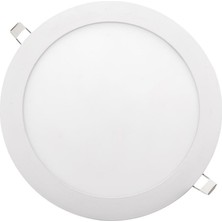 Genel LED Panel Sıva Altı 12W Beyaz Yuvarlak 1320 Lm 6500K