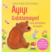 Karma Kitaplar Dokun Hisset Sesli Kitaplar - Ayıyı Gıdıklamayın!