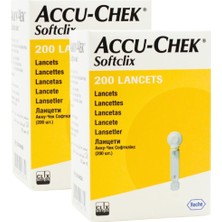Özgürce Softclix Lancets 200 Iğne 2 Adet, Güvenli ve Hassas Kan Testi Seti