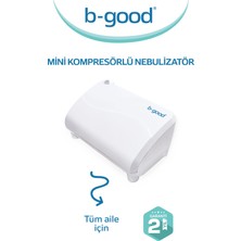 Özgürce Taşınabilir Mini Nebulizatör, Sağlıklı ve Hızlı Nefeslik Destek