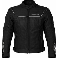 Venom Raptor Hörgüçlü 4 Mevsim Siyah Motosiklet Montu