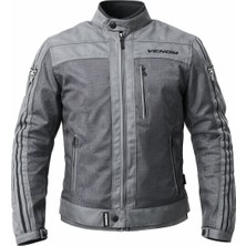 Venom Compass Fileli Ceket Gri Ce Korumalı