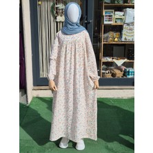 Nurul Kisve Hac Umre ve Günlük Müslin Çocuk Tesettür Elbisesi