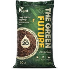 Omnipazar So-Drtop4 Doğal Bitki Çiçek Toprağı Cocopeat Toprak 20 Litre