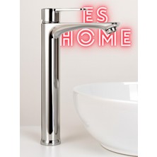 Krom Çanak Lavabo Bataryası Musluğu Premium Çanak Banyo Lavabo Bataryası