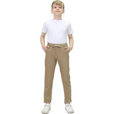 Okul Keten Pantolon Unisex Siyah, Lacivert ve Bej (Camel) Kıyafetleri Üniforması Çocuk Genç