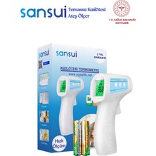 Özgürce Dijital Infrared Termometre, Temassız Ateş Ölçer, Güvenilir ve Hızlı Kullanım