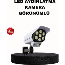 Zero Land Snmswrld Güneş Enerjili Güvenlik Işığı Dış Me 5 Eksen Ayarlı ve Pir Hareket Sensörlü