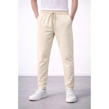 İnce Moda Giyim Erkek Relax Fit Beli Lastikli Bağcıklı Tek Cep Detaylı Pantolon