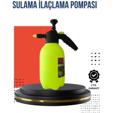 Zero Land Snmswrld Ayarlı Nozullu 2l Basınçlı El Püskürtücü Jant Cam Temizlik Cila Için