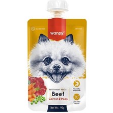 90 gr Taze Sığır Etli Havuçlu Köpek Et Ezmesi