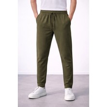 İnce Moda Giyim Erkek Relax Fit Beli Lastikli Bağcıklı Tek Cep Detaylı Pantolon