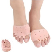 Özgürce 5 Parmak Ayak Bunion Koruyucu Silikon Yastık Makaralı Baş Parmak Gömleği