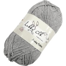 Hobby Club  %100 Cotton (Pamuk) Amigurumi (Punch Supla) Ipi - 100 Gr. Açık Gri