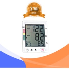 Özgürce Koldan Konuşan Geniş Ekran Tansiyon Aleti Klinik Onaylı