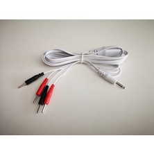 Özgürce 4 Uçlu Tens Cihazı Kablosu, 3,5mm Soket, Yüksek Kalite, Dayanıklı