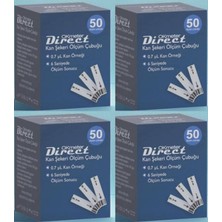 Özgürce Prensipli Direct Ölçüm Stripi, 4 x 50'li, Pratik ve Dayanıklı Kullanım