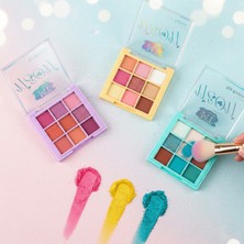 Noxsa 9 Renkli Far Paleti - 3'lü Set