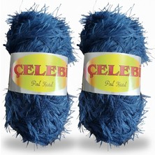 Çelebi Yumoş Sakallı Saks Mavisi  2 Adet