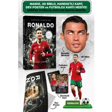 Parodi Yayınları Ronaldo Futbolcu Kitabı - Maske, 3D Biblo, Dev Poster, Kart Hediyeli Set