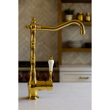 Rustik Lüx Seri Mutfak Eviye Bataryası Ağır Malzeme Preminium Seri