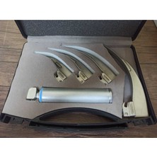 Özgürce 4'lü Laringoskop Seti, 1-4 Numara, Güvenilir Tıbbi Cihaz