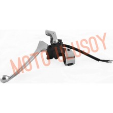 Moto Ulusoy Arka Sol Fren Kolu ve Kütüğü Komple Fızy Spacy Spontını Specıal Alfa Santa 125