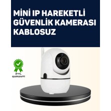 Zero Land Snmswrld Yüksek Çözünürlüklü Hareket Takipli Kablosuz Güvenlik Kamerası – 1080P, Gece Görüşlü