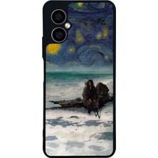 Scaleta Case Omix X3 Uyumlu Vagabond Tasarımlı Glossy Mat Siyah Silikon Telefon Kılıfı