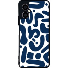 Scaleta Case Omix X3 Uyumlu Vintage Tasarımlı Glossy Mat Siyah Silikon Telefon Kılıfı