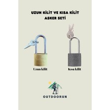 Outdoorun Uzun Kilit ve Kısa Kilit Asker Seti