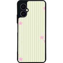 Scaleta Case Omix X3 Uyumlu Şerit Tasarımlı Glossy Mat Siyah Silikon Telefon Kılıfı