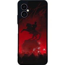 Scaleta Case Omix X5 Uyumlu Atatürk Tasarımlı Glossy Mat Siyah Silikon Telefon Kılıfı