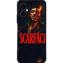 Scaleta Case Omix X3 Uyumlu Scarface Tony Montana Tasarımlı Glossy Mat Siyah Silikon Telefon Kılıfı