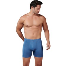 Gümüş 8007 12'li Bambu Ince Bel Elastan Boxer