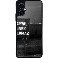 Scaleta Case Omix X5 Uyumlu Taraftar Tasarımlı Glossy Mat Siyah Silikon Telefon Kılıfı