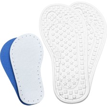 Özgürce Yumuşak Silikon Bebek ve Çocuk Panduf Tabanı, Delik Detaylı Örgü Patik Altı