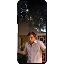 Scaleta Case Omix X5 Uyumlu Dexter Morgan Tasarımlı Glossy Mat Siyah Silikon Telefon Kılıfı