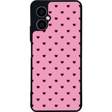 Scaleta Case Omix X5 Uyumlu Puantiye Tasarımlı Glossy Mat Siyah Silikon Telefon Kılıfı