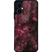 Scaleta Case Omix X5 Uyumlu Renk Tasarımlı Glossy Mat Siyah Silikon Telefon Kılıfı