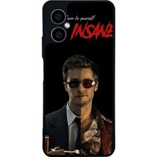 Scaleta Case Omix X3 Uyumlu Fight Club Tasarımlı Glossy Mat Siyah Silikon Telefon Kılıf