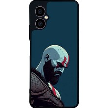 Scaleta Case Omix X3 Uyumlu God Of War Kratos Tasarımlı Glossy Mat Siyah Silikon Telefon Kılıfı