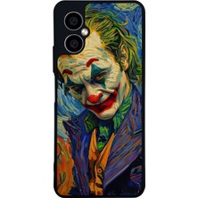 Scaleta Case Omix X3 Uyumlu Joker Tasarımlı Glossy Mat Siyah Silikon Telefon Kılıfı