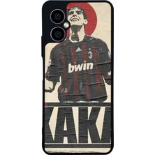 Scaleta Case Omix X3 Uyumlu Kaka Tasarımlı Glossy Mat Siyah Silikon Telefon Kılıfı