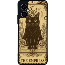 Scaleta Case Omix X3 Uyumlu Tarot Tasarımlı Glossy Mat Siyah Silikon Telefon Kılıfı